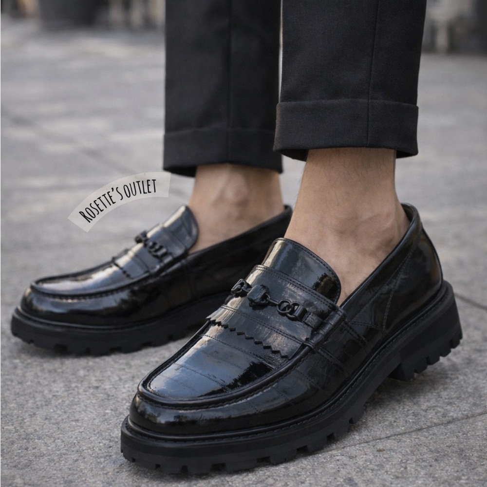 Kurt Geiger Men’s Vincent Eagle Head Slip On Loafer